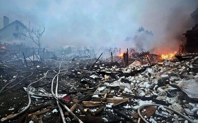 Вторая ночь подряд российских атак: повреждения в трех районах Киева и шести районах области