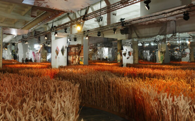 На центральном вокзале открылась выставка Ukraine Wow с саблей Мазепы и поясом Усика