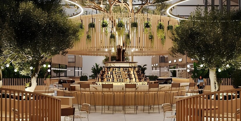 Сьогодні запрацював Бессарабський ринок з 17 фудкорнерами та баром, - відео