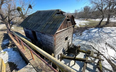 На Киевщине оцифровали последнюю деревянную мельницу перед предстоящей реставрацией