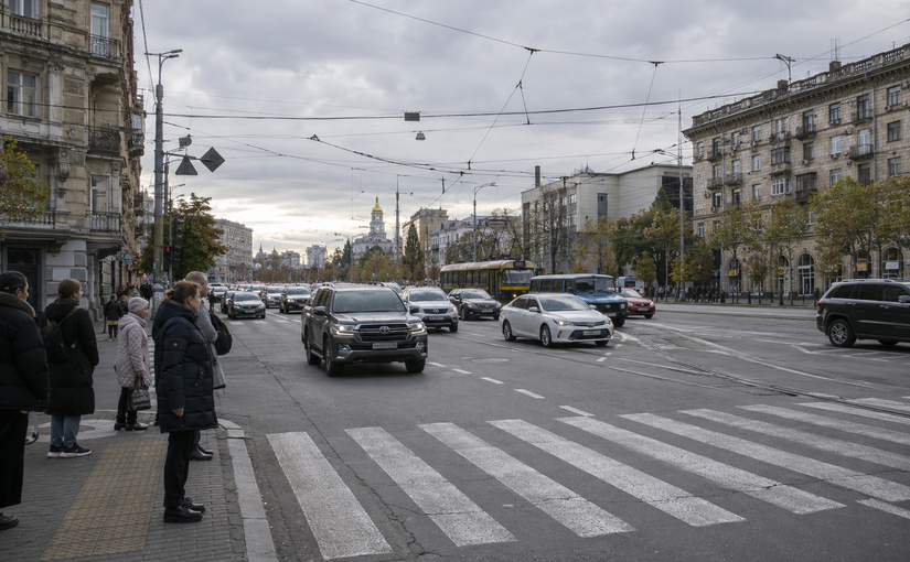 У Дніпрі на вулиці Богдана Хмельницького за пів року сталося 19 ДТП із постраждалими