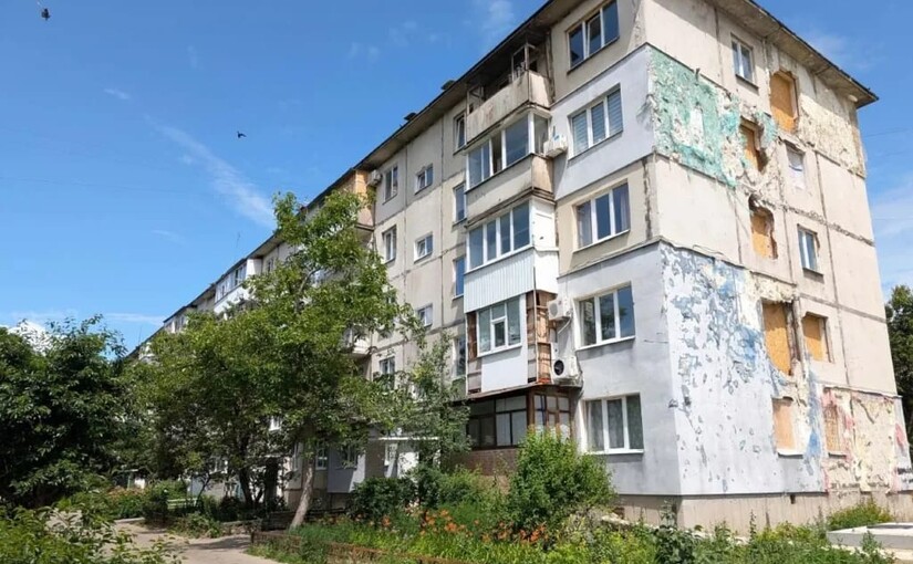 В Полтаве за 12,5 млн грн отремонтируют дом на Баленка, 7, поврежденный ракетой