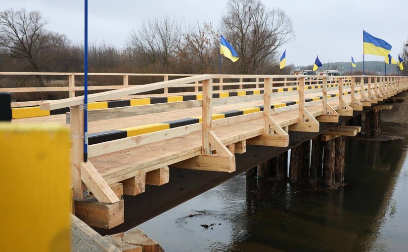 На Полтавщині уряд планує збудувати резервні водні переправи з дамбами та понтонами